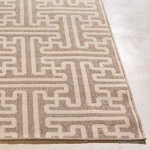  Surya ALF-9599 Machine Made Geometric Area Rug, 8-Feet 9-Inch Round