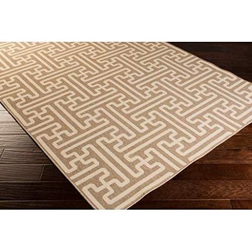  Surya ALF-9599 Machine Made Geometric Area Rug, 8-Feet 9-Inch Round