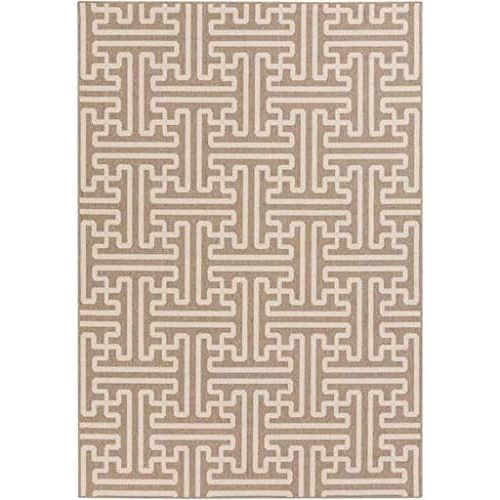  Surya ALF-9599 Machine Made Geometric Area Rug, 8-Feet 9-Inch Round