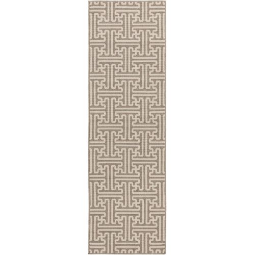  Surya ALF-9599 Machine Made Geometric Area Rug, 8-Feet 9-Inch Round