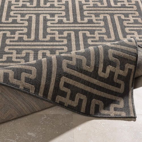  Surya ALF-9599 Machine Made Geometric Area Rug, 8-Feet 9-Inch Round