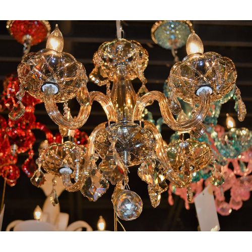  Worldwide Lighting W83100C16-CL Clarion 4 Light Mini Crystal, 16 D x 12 H, Chrome Finish and Clear Crystal Chandelier