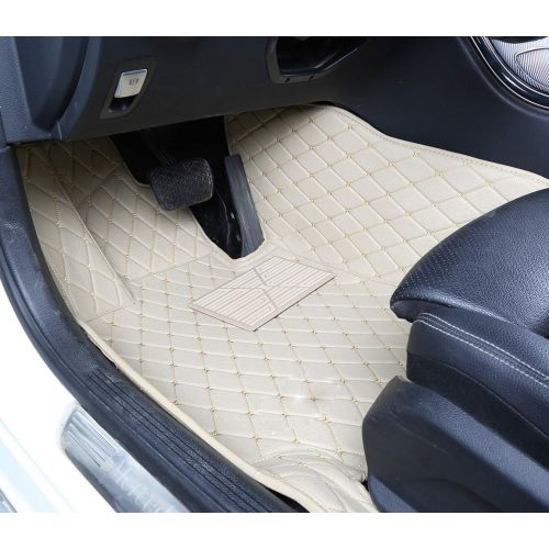  Worth-Mats Custom Fit Luxury XPE Leather Waterproof Floor Mat for Chevrolet Camaro RS 2016