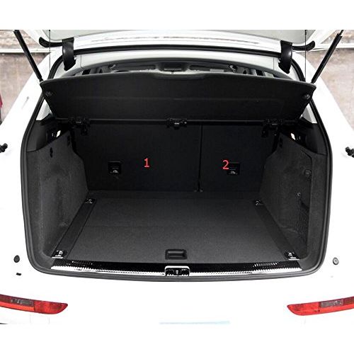  Worth-Mats 3D Full Coverage Waterproof Car Trunk Mat for Audi Q5 2010-2017(?Second Row Seats is Been Separated into 2 Parts)-Beige