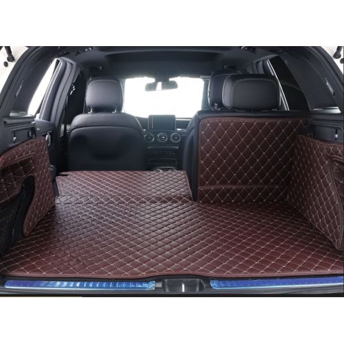  Worth-Mats 3D Full Coverage Waterproof Car Trunk Mat for Audi Q5 2010-2017(?Second Row Seats is Been Separated into 2 Parts)-Beige
