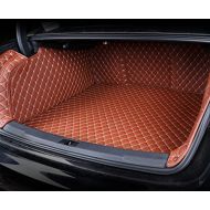 Worth-Mats 3D Full Coverage Waterproof Car Trunk Mat for Mercedes GLE Before 2020-Brown