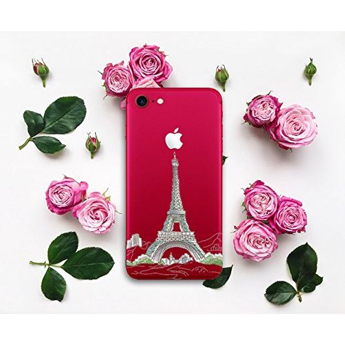  Wouier TPU Soft Silicone Rubber Transparent Clear Back Cover Case for Apple iPhone 7 Plus (iPhone 7 Plus 5.5inch, Color1)