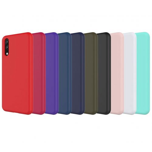  Wouier Case Compatible with Huawei P20 pro Liquid Silicone Gel Rubber Candy Colors Shockproof Protective Back Cover for Huawei P20