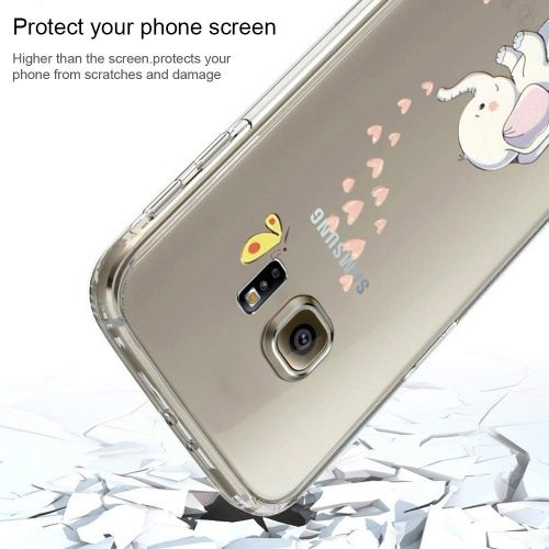  Wouier TPU Soft Silicone Rubber Transparent Clear Back Cover Case for samsung galaxy S7/S6/S6Edge/S6Edge plus/S10
