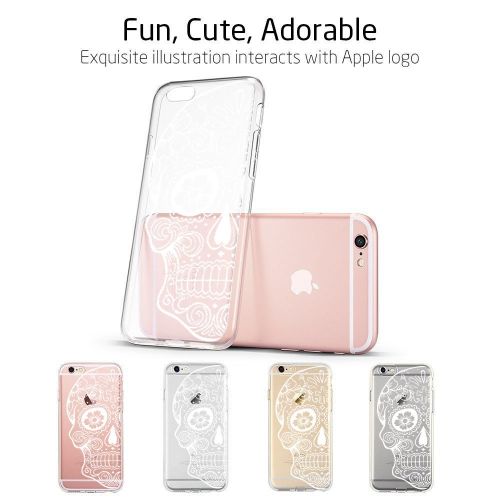  Wouier Case Compatible with iphone 6 6s/6plus 6splus TPU Soft Silicone Transparent Clear Back Cover