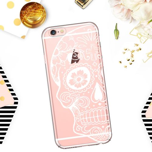  Wouier Case Compatible with iphone 6 6s/6plus 6splus TPU Soft Silicone Transparent Clear Back Cover