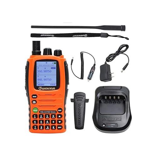  Wouxun KG-UV9D Mate 7 Band Air Band 10W Powerfrul 3200mAh Two Way Radio