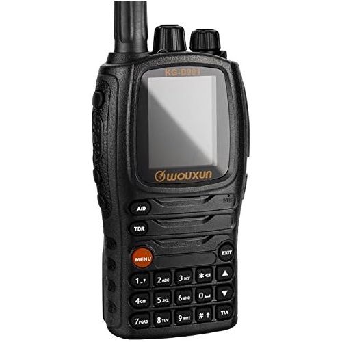  Wouxun KG-D901 LED Flashlight Dmr Digital Two Way Radio 4W UHF Walkie Talkie Ham Transceiver 2000mAh Battery (Black)