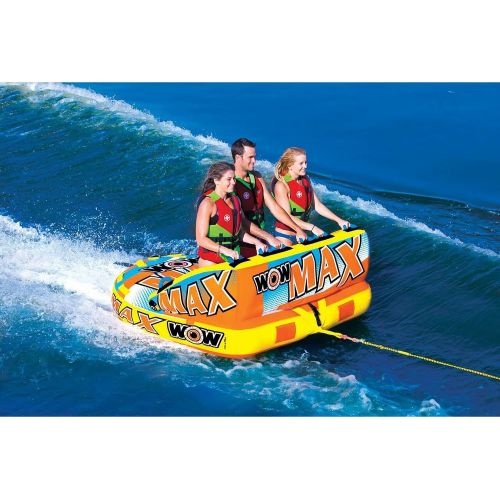  [아마존베스트]WOW Max 3 Person Towable World of Sports Water Fun