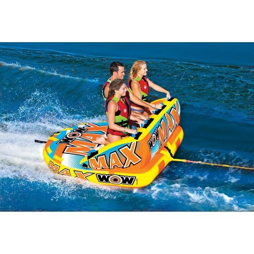  [아마존베스트]WOW Max 3 Person Towable World of Sports Water Fun