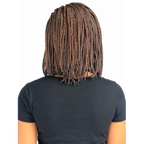  Wow Braids Cornrow V-Side Part Braid Wig- Color 3033-12 inches