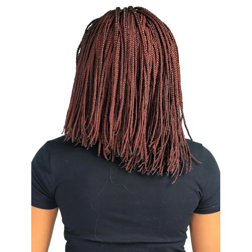  Wow Braids Cornrow V-Side Part Braid Wig- Color 3033-12 inches