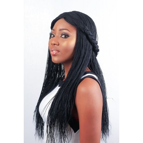  Wow Braids Micro Twist Wig - Color 2-22 Inches