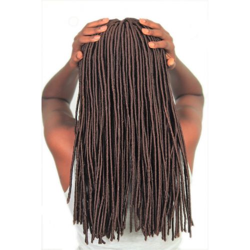  Wow Braids Faux locks Wig - Color 35-18 inches