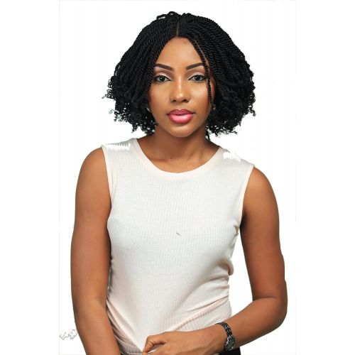 Wow Braids Kinky twist wig - Color 1-12 inches