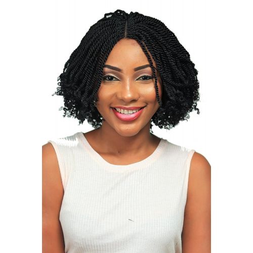  Wow Braids Kinky twist wig - Color 1-12 inches