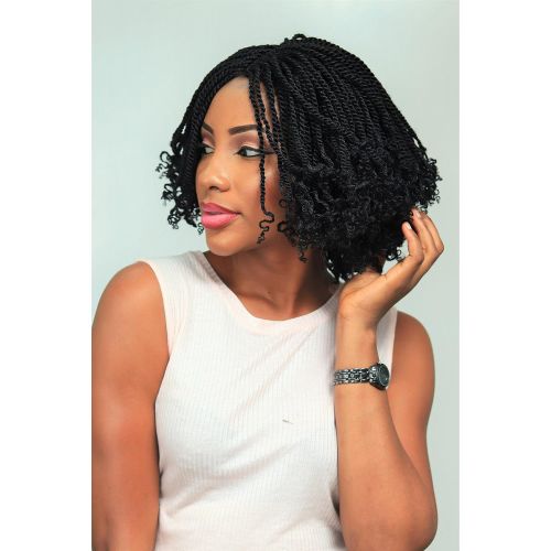  Wow Braids Kinky twist wig - Color 1-12 inches