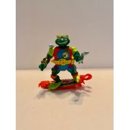 WowVintageToys 1990 Sewer Surfin Mike Teenage Mutant Ninja Turtles Action Figure 100% Complete Playmates Toys Vintage TMNT Michelangelo