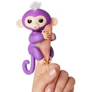 [아마존베스트]Fingerlings - Interactive Baby Monkey - Mia (Purple with White Hair) By WowWee