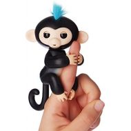[아마존베스트]Fingerlings - Interactive Baby Monkey - Finn (Black with Blue Hair) By WowWee