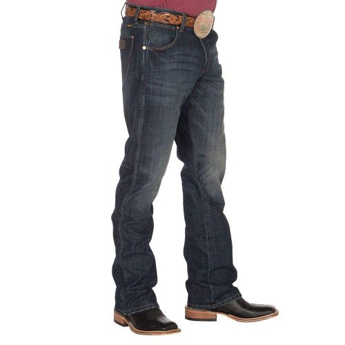  Wrangler Mens Retro Premium Slim Boot Jeans