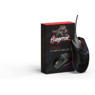 WRAPTOR Ultra Lightweight RGB Honeycomb Gaming Mouse - 16000 DPI - 7 Programmable Button - Windows PC (Black)