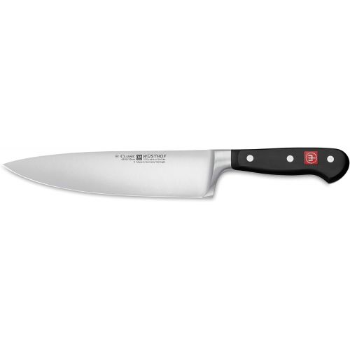  WUESTHOF Classic 8 Inch Chef’s Knife,Black,8-Inch