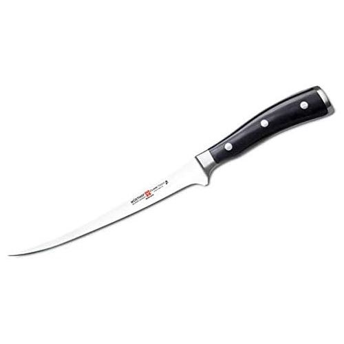  Wuesthof Wusthof Classic IKON Fillet Knife, One Size, Black, Stainless