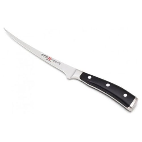  Wuesthof Wusthof Classic IKON Fillet Knife, One Size, Black, Stainless