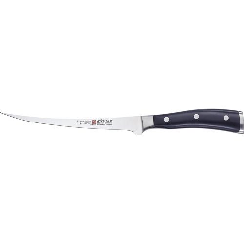  Wuesthof Wusthof Classic IKON Fillet Knife, One Size, Black, Stainless