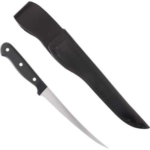  WUESTHOF Gourmet 7 Fillet Knife with Leather Sheath