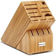 WUESTHOF 15-Slot Bamboo Knife Storage Block