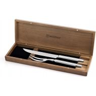 Wuesthof Wusthof 2-Piece Stainless Steel Carving Set in Walnut Chest 9711-3