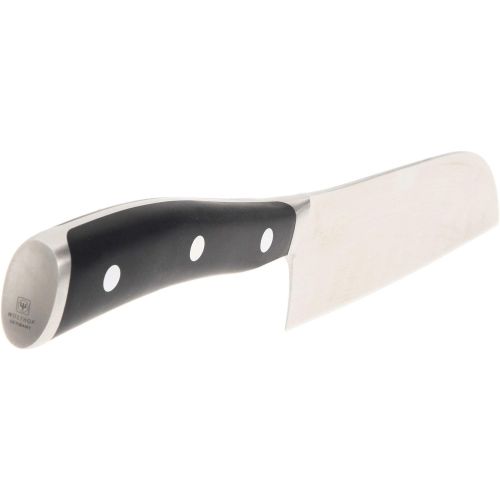  [아마존베스트]Wuesthof Wusthof Classic IKON Hollow Edge Santoku, 5-Inch, Black, Stainless