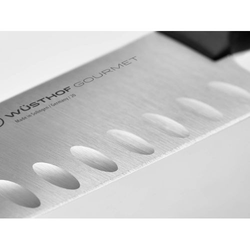  [아마존베스트]Wuesthof Wusthof Gourmet Hollow Edge Santoku Knife, 7 Inch