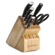 Wuesthof Wusthof 8347 Classic Ikon 7 piece Knife Block Set, Black