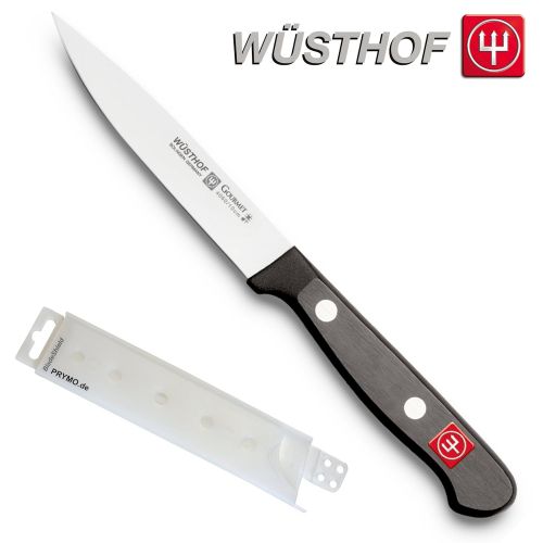  Wuesthof / PRYMO.de Wuesthof Gourmet 4060 Spickmesser 10 cm schwarz inkl. PRYMO.de Klingenschutz