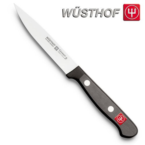  Wuesthof / PRYMO.de Wuesthof Gourmet 4060 Spickmesser 10 cm schwarz inkl. PRYMO.de Klingenschutz