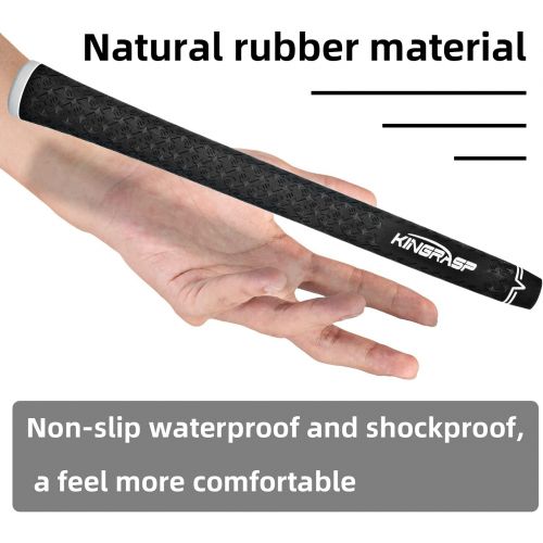  Wujiang Golf Club Grip, 13/Composite Hybrid Rubber Golf Grip, s Standard/Medium/Undersize,6 Colors Available