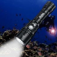 Wurkkos DL20R Diving Flashlight Rechargeable 3200Lumen Scuba Dive Light IPX8 Waterproof Underwater Flashlight, Professional Diving Torch Built-in USB-C Port Snorkeling Light