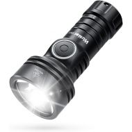 Wurkkos TS11 EDC Flashlight Rechargeable,Super Bright Led Pocket Flashlight with 616M Beam Distance,Compact LED Flashlight with Anduril 2.0 UI and SFT40 Led (Black)