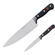 WUSTHOF Gourmet 2-Piece Chef's Knife Set,Black