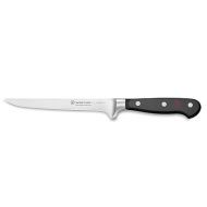 Wusthof Classic Flexible Boning Knife, 6-Inch, Black (1040101416)