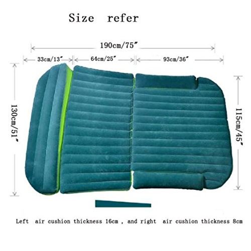  Wutipron Inflatable Mattress - Seat Travel Bed Air Mattress With Air Pump Outdoor Camping Moisture-proof Pad