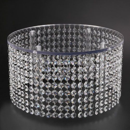  Www.Beadingsupplys.com Crystal Wedding Cake Stand Chandelier Style, bling Crystal Chandelier Cake stand round-Chandelier Cake Stands